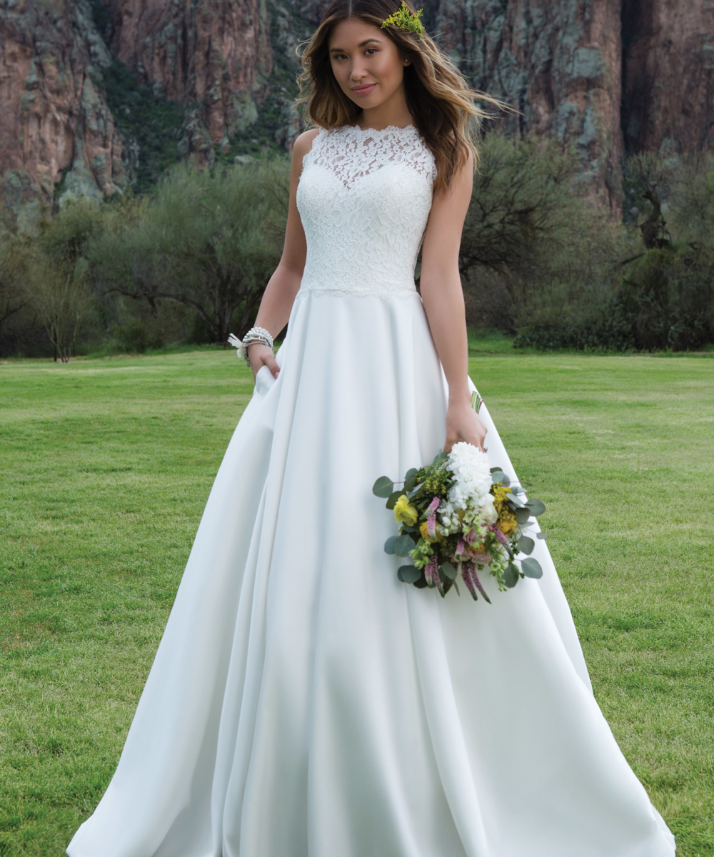 NIEUWE Trouwjurk Sweetheart 1136 maat 38