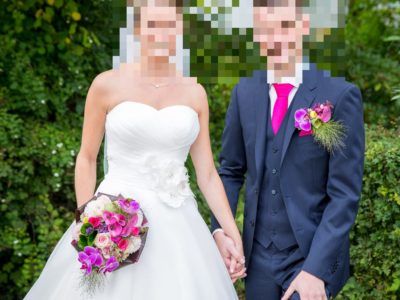 Elegante trouwjurk in maat XS