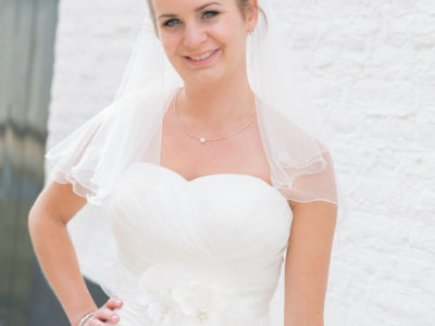 Elegante trouwjurk in maat XS
