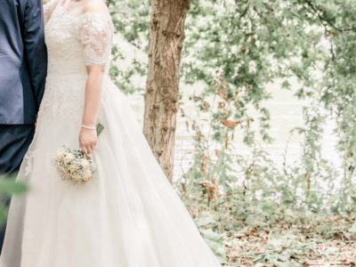 Romantische trouwjurk van met merk Sweetheart