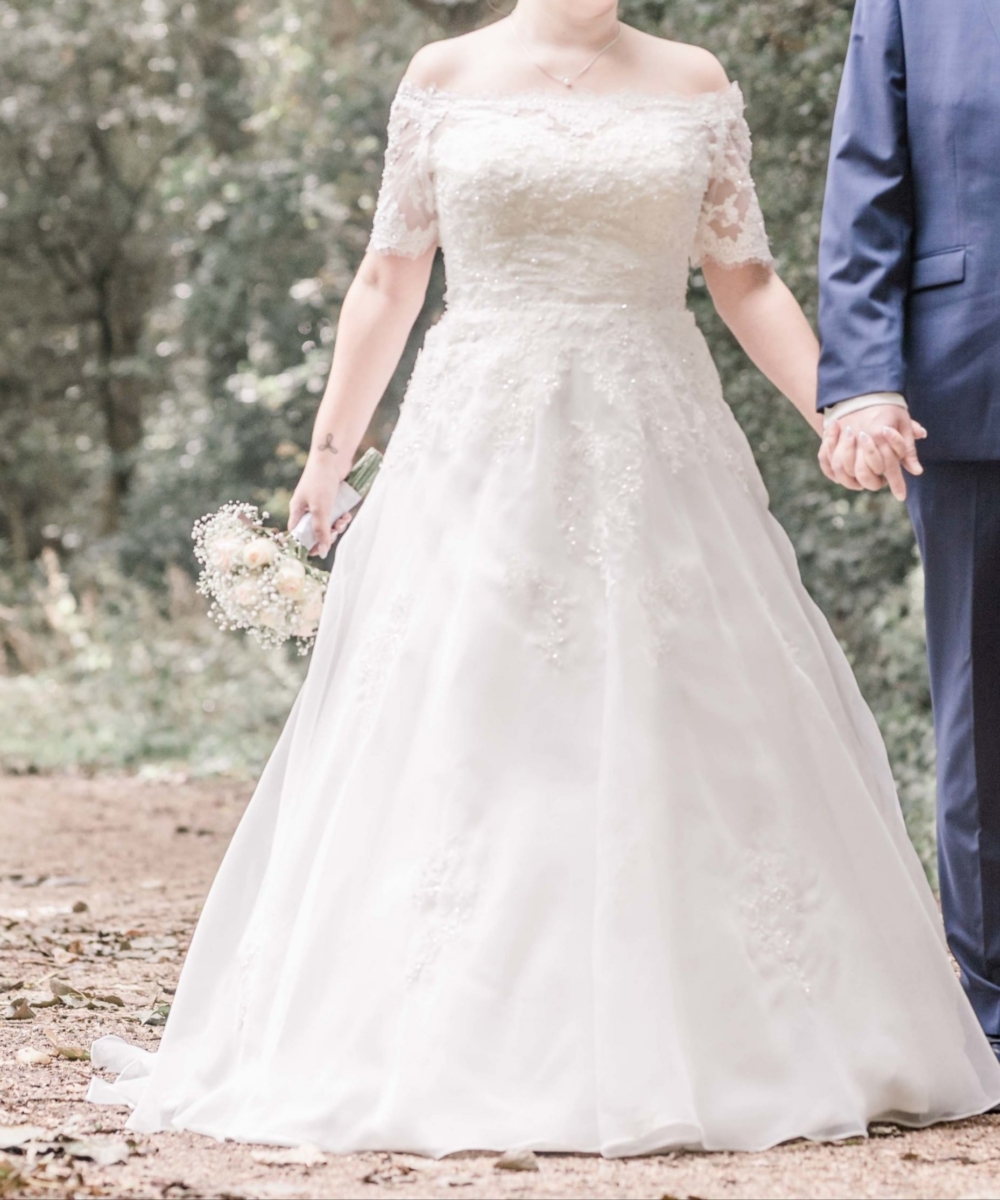 Romantische trouwjurk van met merk Sweetheart