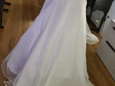 Bijna nieuwe trouwjurk
