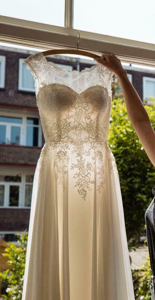 Prachtige bruidsjurk 34/36 merk Sweetheart