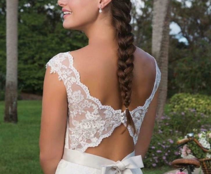 Prachtige bruidsjurk 34/36 merk Sweetheart