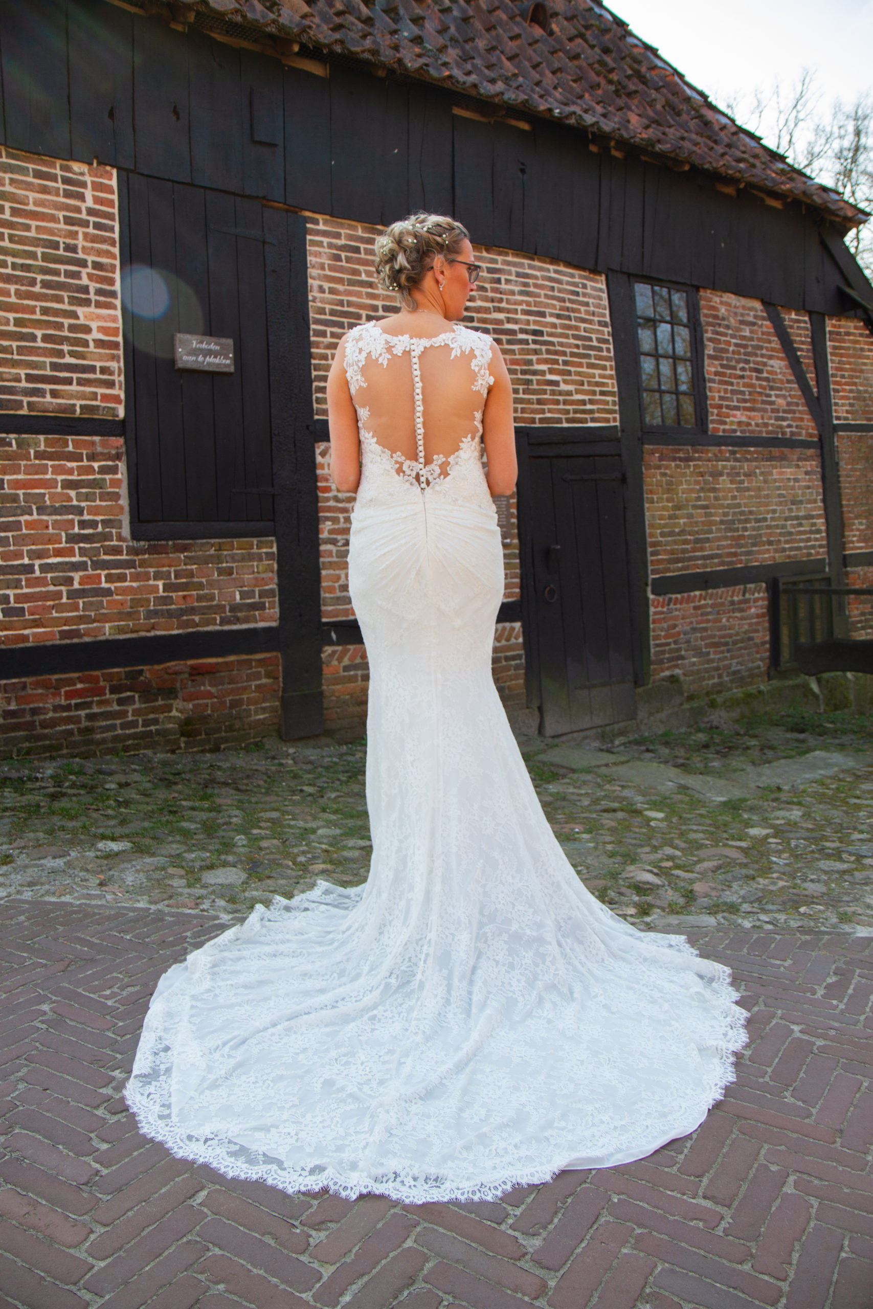 Witte bruidsjurk hotsell