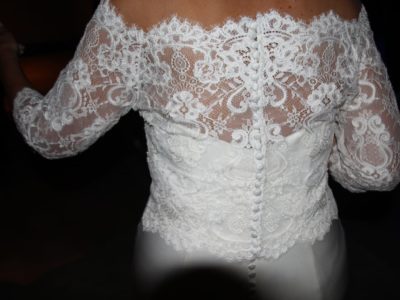 Mooie tijdloze trouwjurk voor de elegante bruid