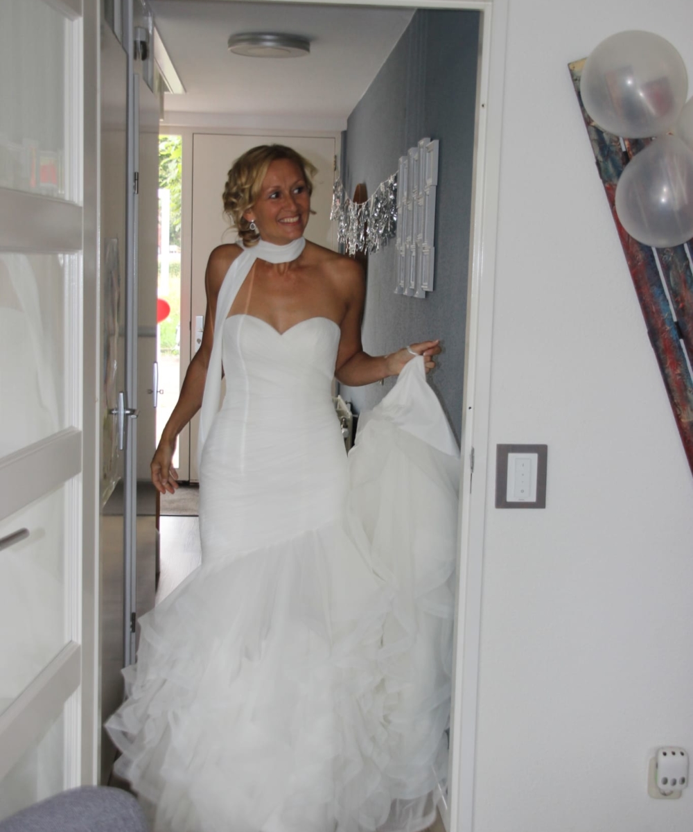 Prachtige pronovias fauvette trouwjurk