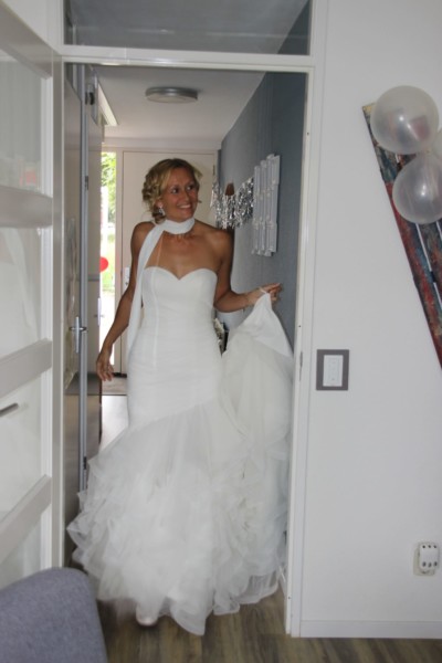 Prachtige pronovias fauvette trouwjurk