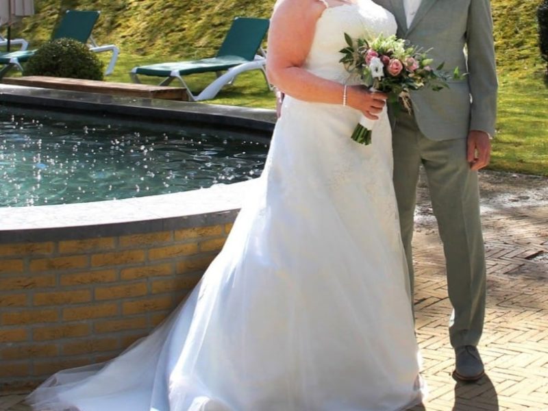 Trouwjurk Ladybird uitgezocht met Fred van Leer