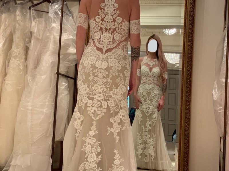 Mathilde Dress Enzoani (NIEUW!! ONGEDRAGEN!!)