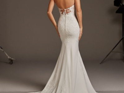 Trouwjurk Pronovias - strapless zeemeermin model