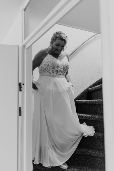 Prachtige trouwjurk van Rebecca Ingram jurk Lorainne
