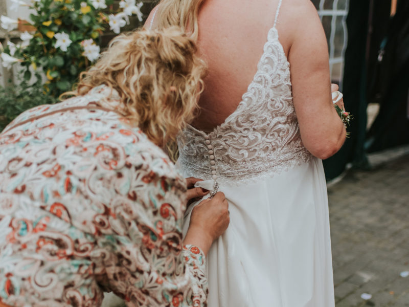 Prachtige trouwjurk van Rebecca Ingram jurk Lorainne