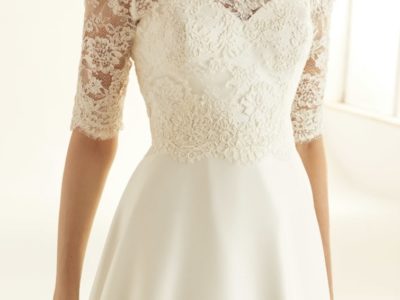 Fairytales topless trouwjurk incl bolero, sluier en petticoat