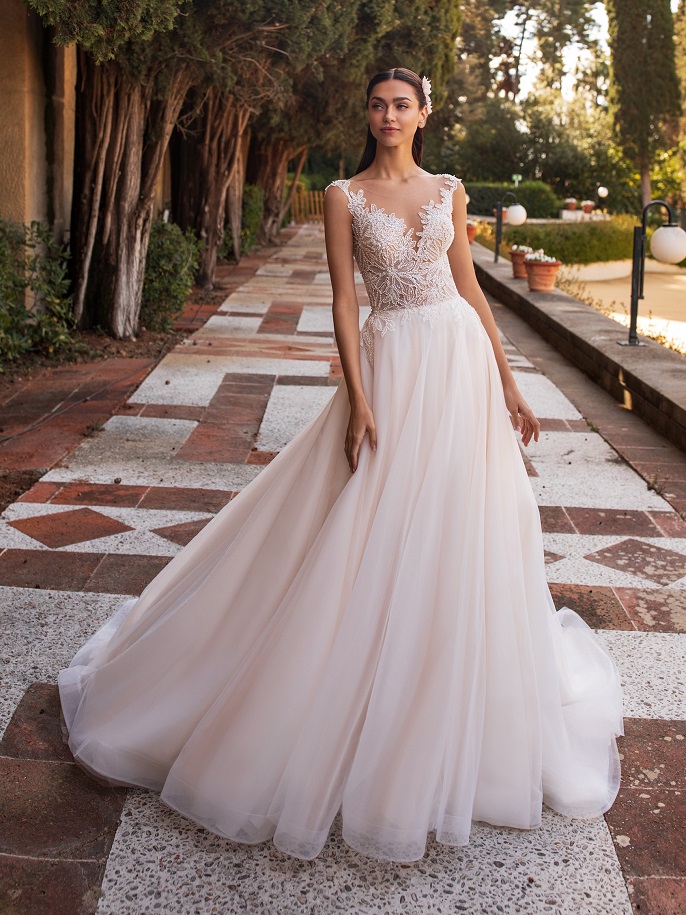 Ongedragen trouwjurk Pronovias IO