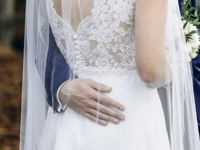 Bridalstar ivoren A-lijn trouwjurk