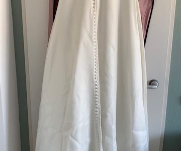 Bridalstar ivoren A-lijn trouwjurk