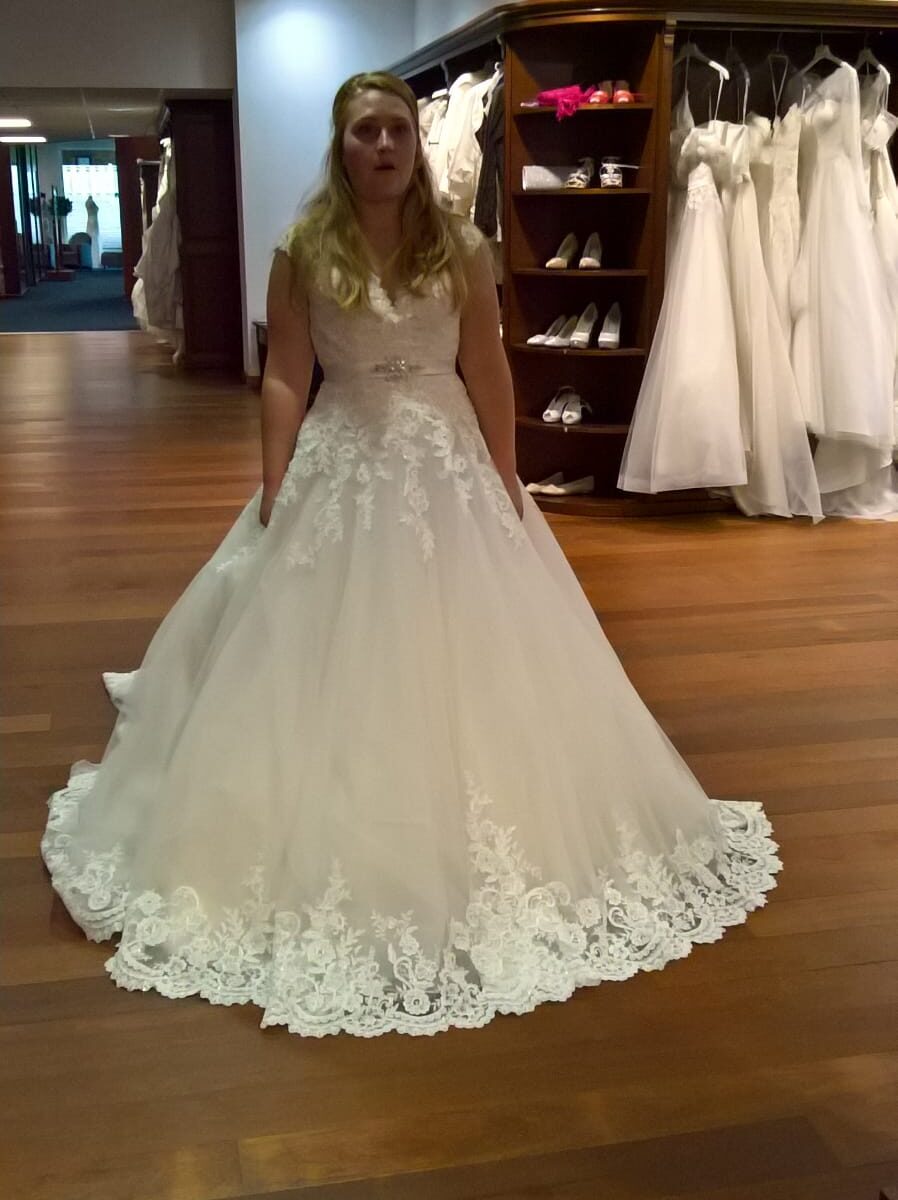 Morilee trouwjurk