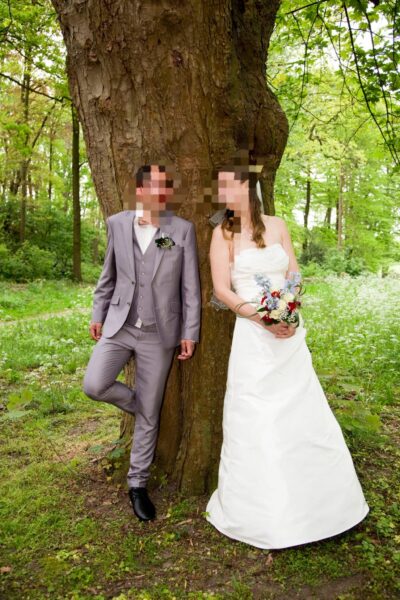Mooie bruidsjurk voor mooie prijs