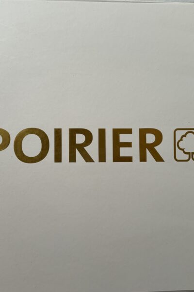 Poirier Veil soft ivory 210cm strass