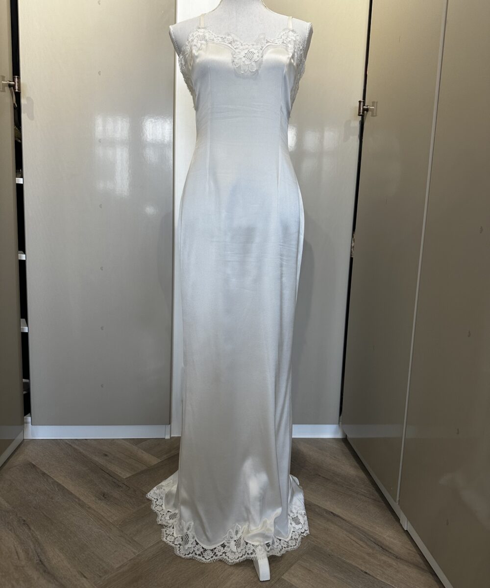 Taormina lace fish tail silk dress Dolce and Gabbana