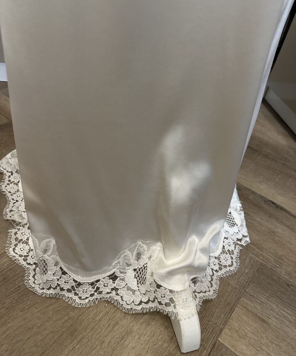 Taormina lace fish tail silk dress Dolce and Gabbana