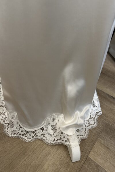 Taormina lace fish tail silk dress Dolce and Gabbana