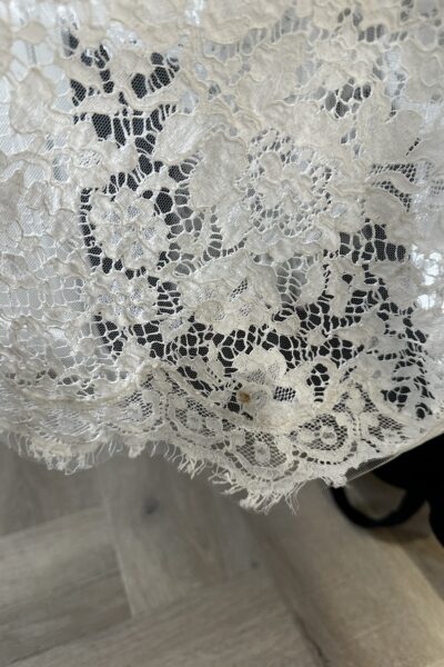 Taormina lace fish tail silk dress Dolce and Gabbana