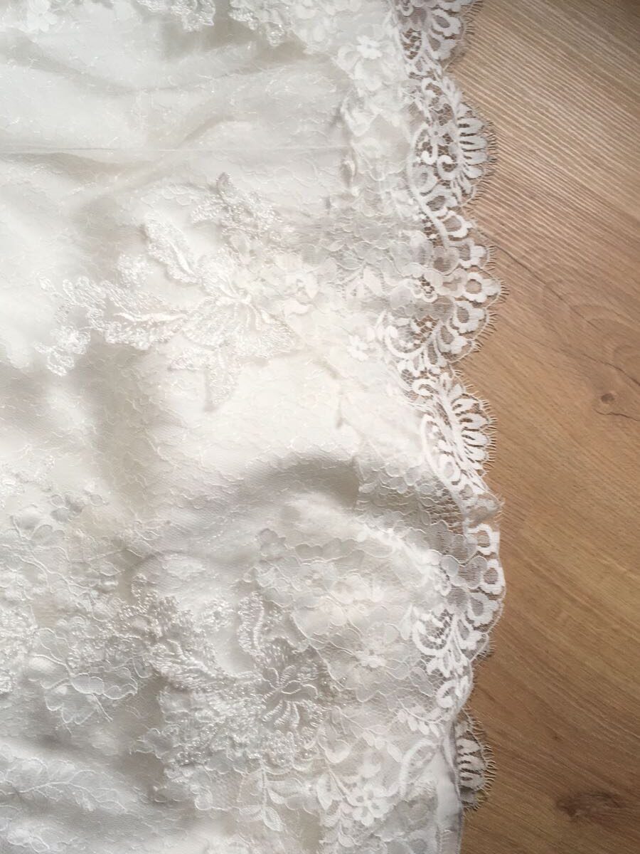 Prachtige trouwjurk Modeca Anise ivoor 34-36