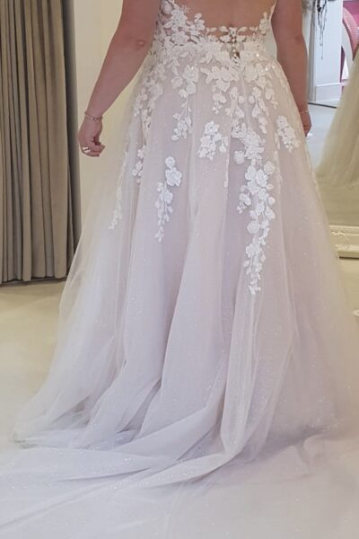 Nieuwe ongedragen Modeca trouwjurk van Koonings! Say yes to the dress