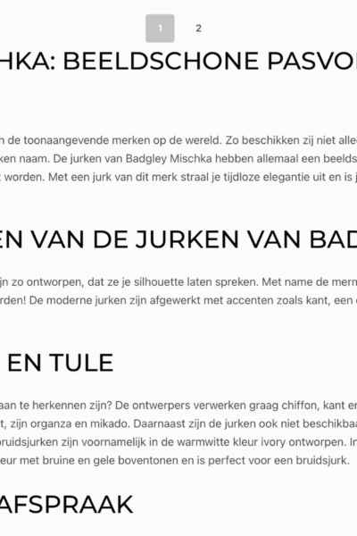 Nieuw Badgley Mischka Jurk
