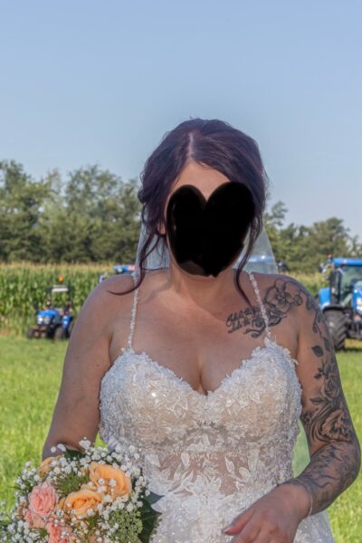 Prachtige Cosmobella trouwjurk