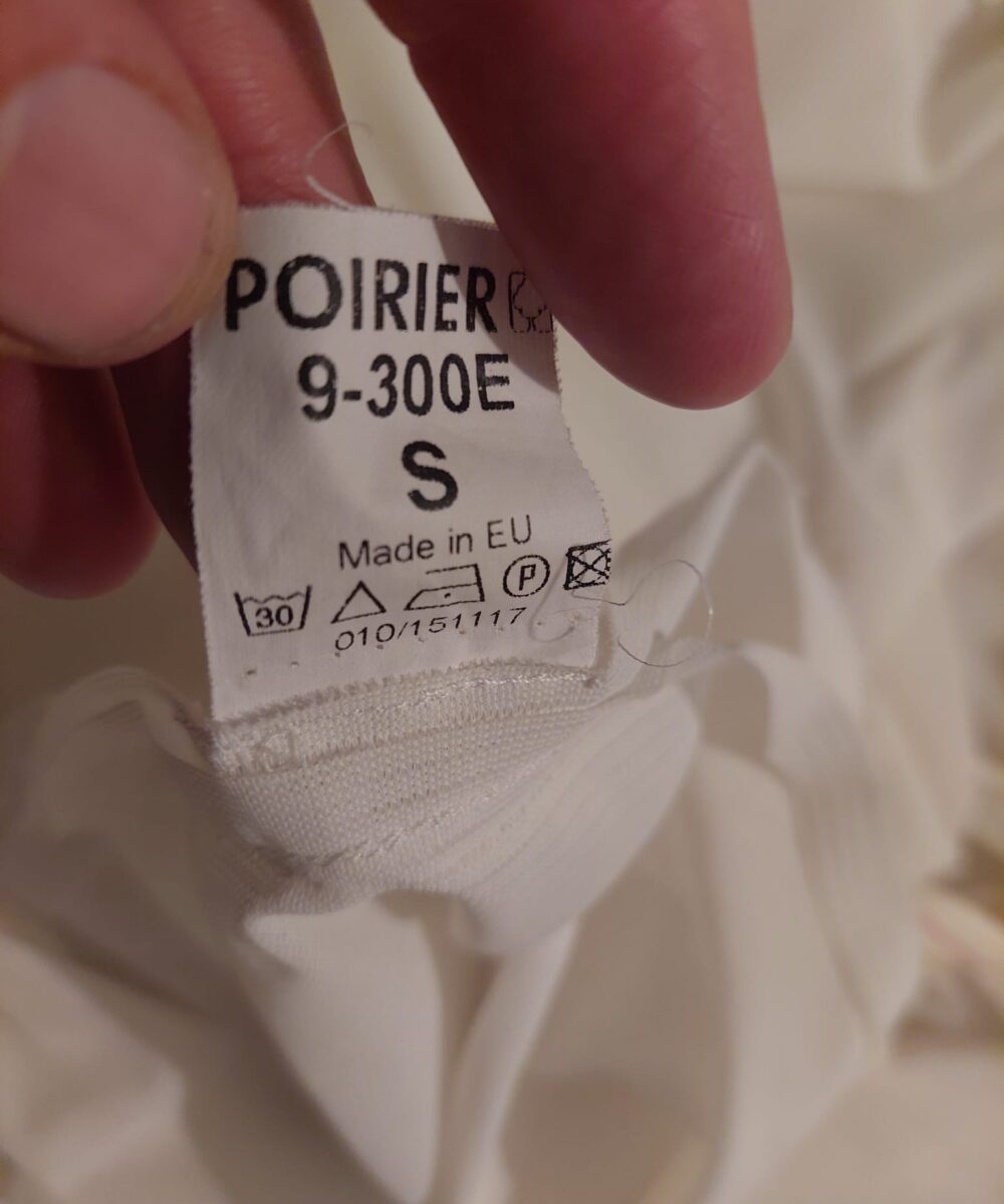 Trouwjurk Bianco Evento limited (mt 40), inclusief petticoat (Poerier S) en lange sluier.