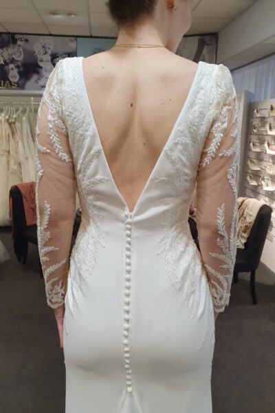 Mooie elegante trouwjurk