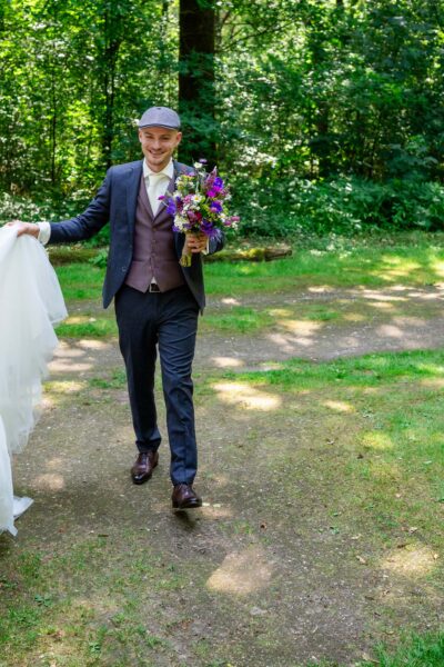 Diane Legrand trouwjurk met prachtig kant