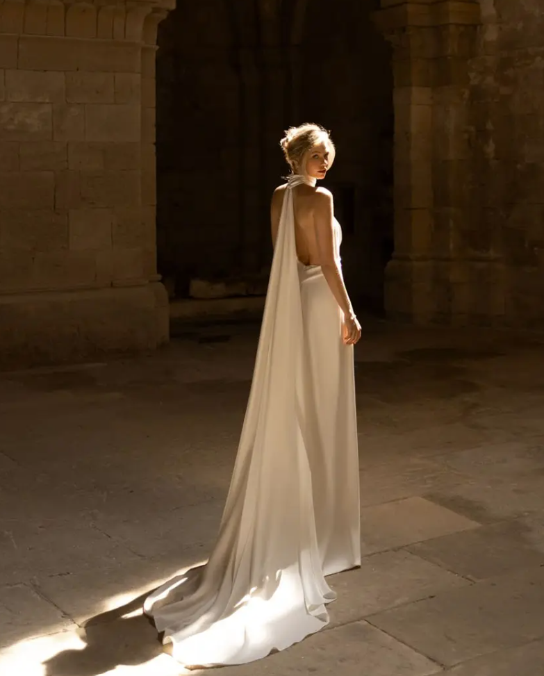 Exclusieve Eva Lendel 'Rouge' Couture Trouwjurk