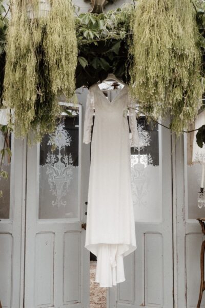 Mooie elegante trouwjurk