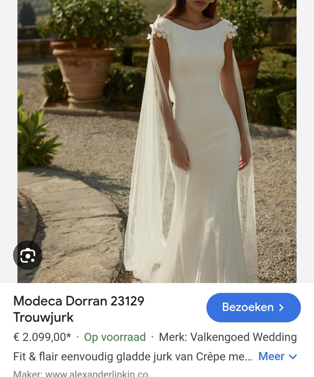 Trouwjurk modeca dorran