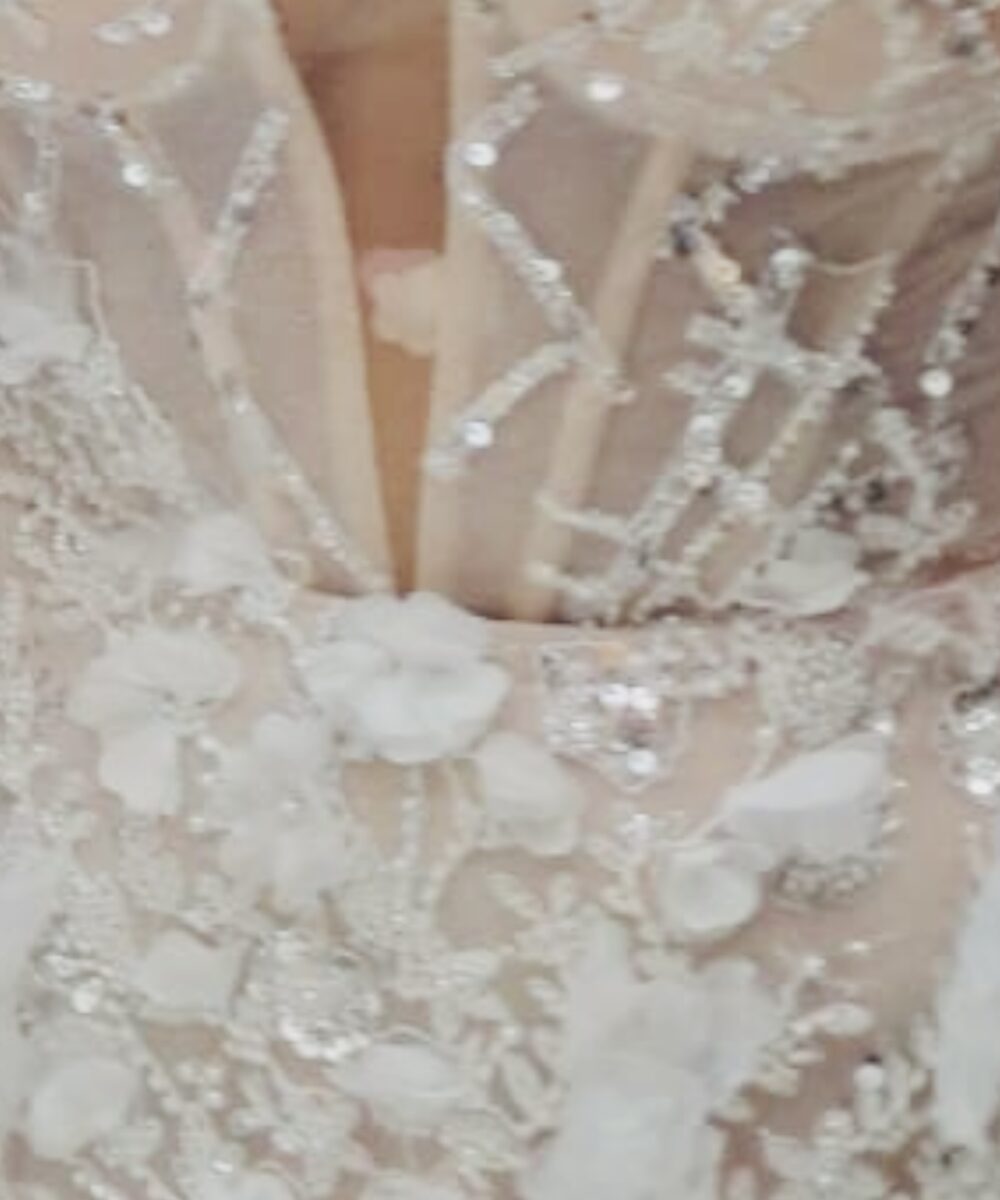 Ramona Coulture Pareltrouwjurk.