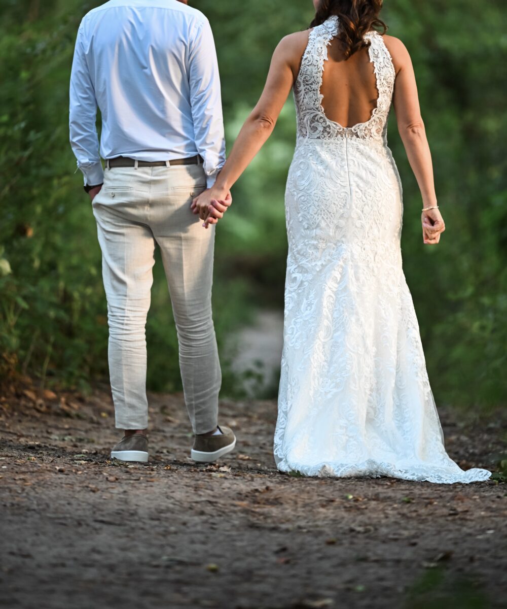 GBS Herve Paris - Linden halter neck dress WIT