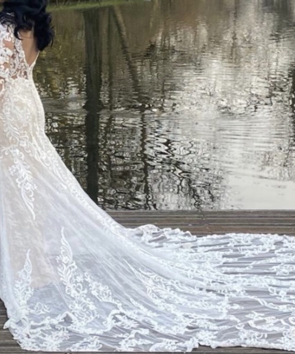 Trouwjurk inclusief sluier