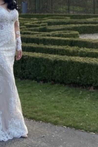 Trouwjurk inclusief sluier