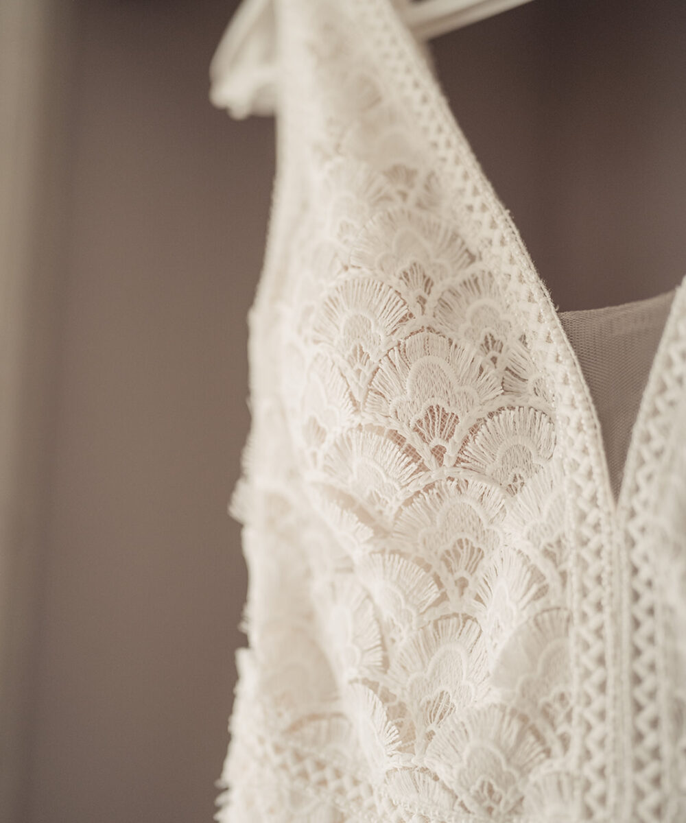 Romantische kanten jurk (~mt 38) - Rosa Clara Duarte