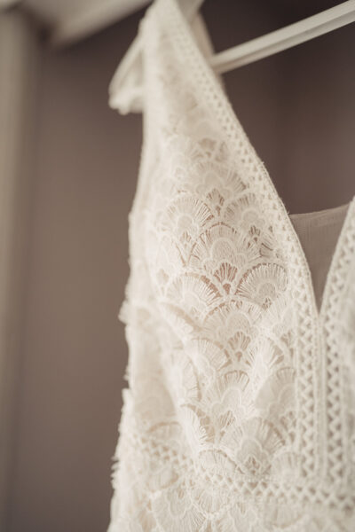 Romantische kanten jurk (~mt 38) - Rosa Clara Duarte