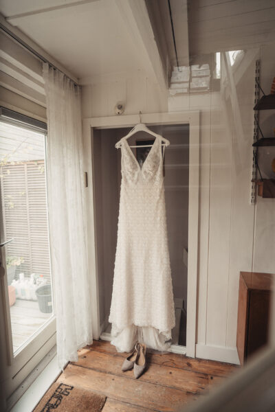 Romantische kanten jurk (~mt 38) - Rosa Clara Duarte