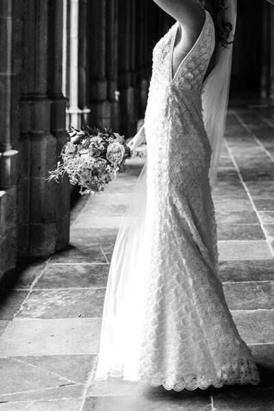 Romantische kanten jurk (~mt 38) - Rosa Clara Duarte