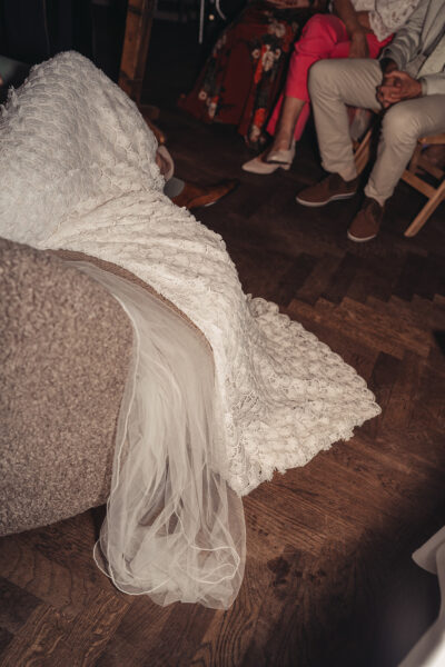 Romantische kanten jurk (~mt 38) - Rosa Clara Duarte