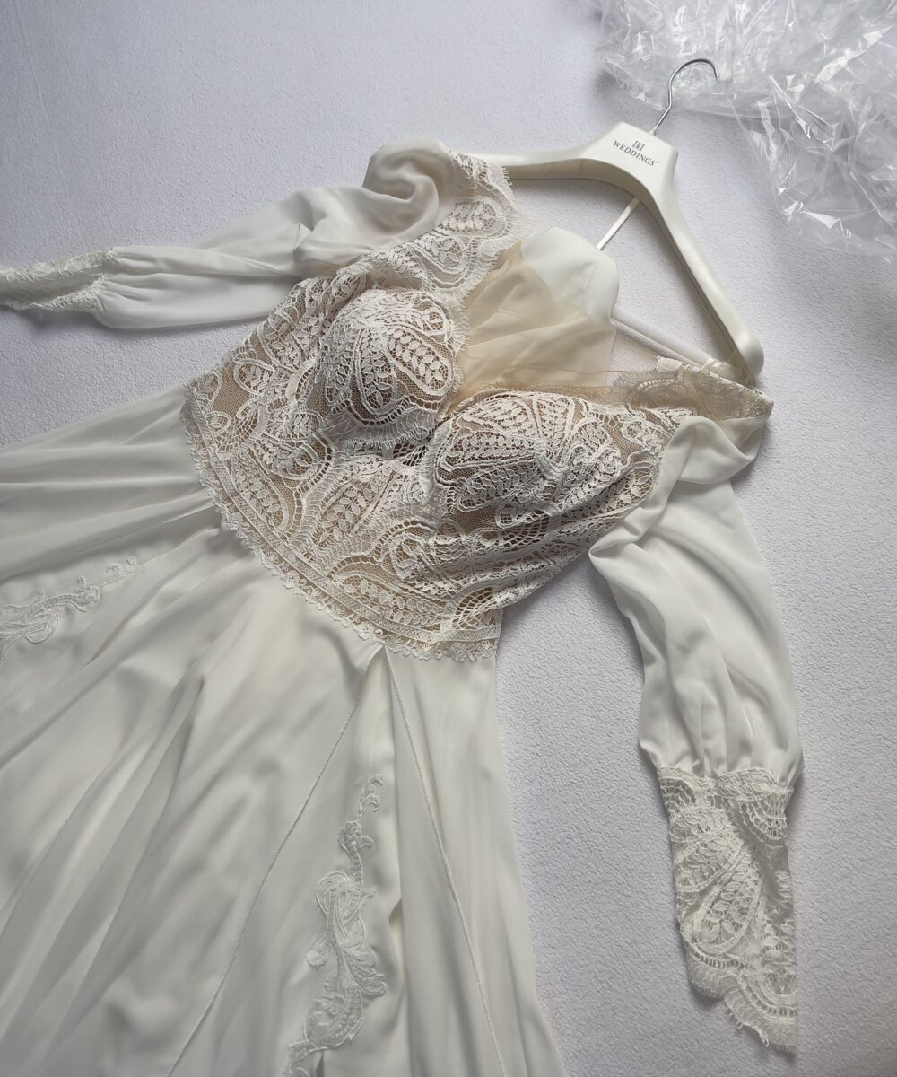 Prachtige trouwjurk Becca uit de Mystical Collection van GBS Hervé Paris