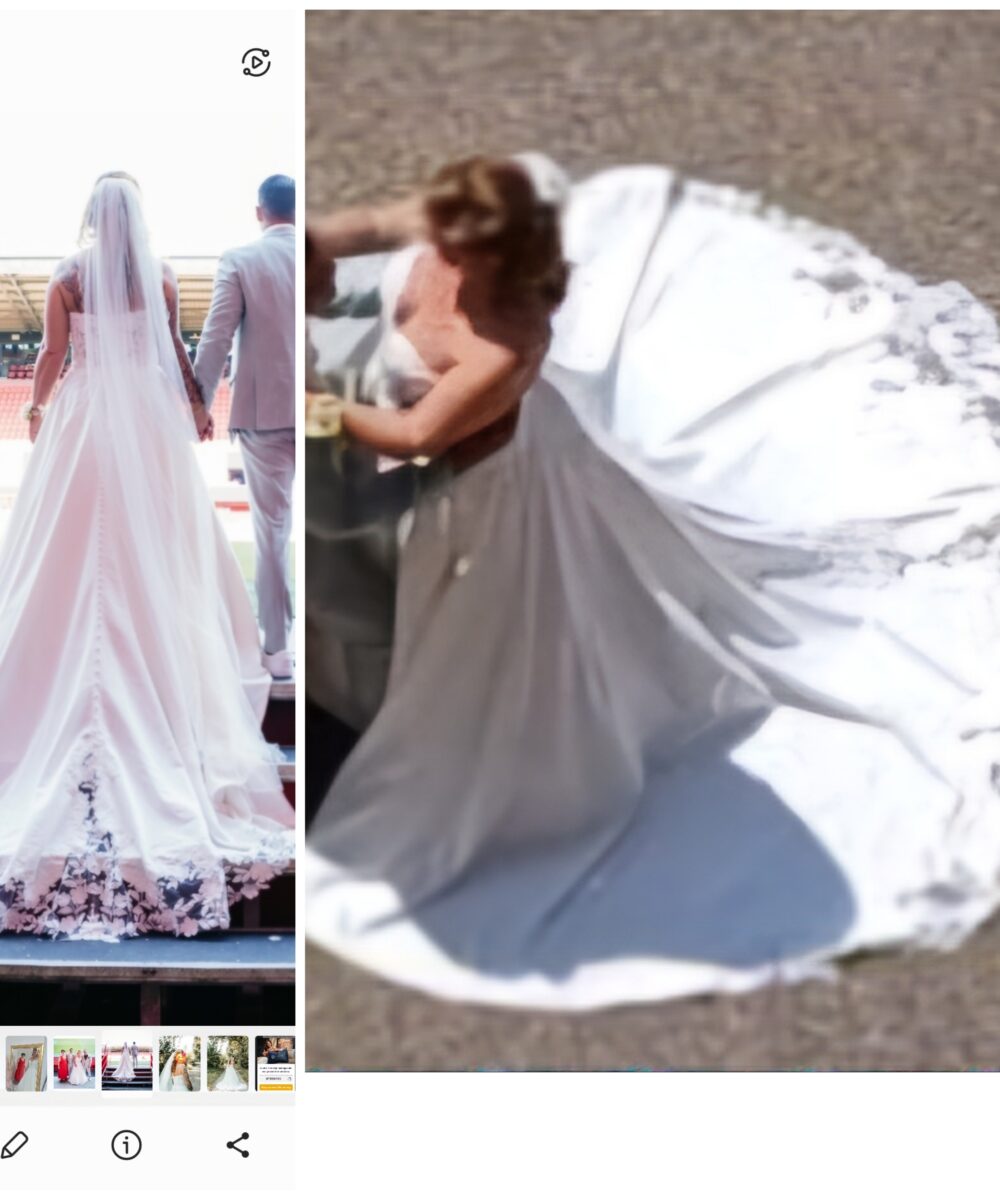 By Eglantine bruidsjurk in zeer goede staat