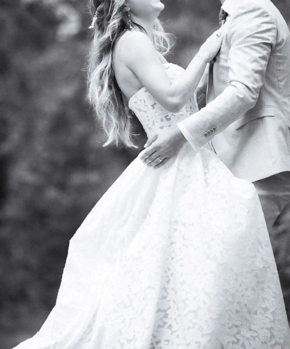 Romantische trouwjurk Monica Loretti - Trouwjurk 6458 (collectie 2025!)